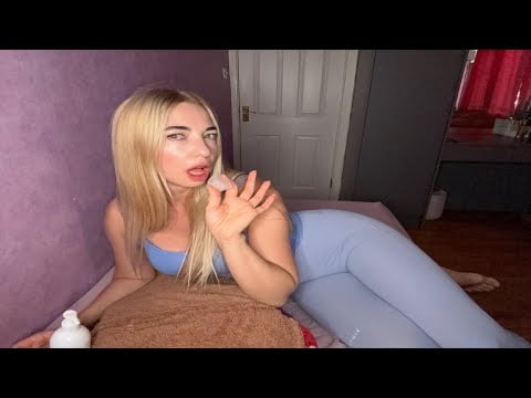 ASMR Heat & Cold Roleplay ✨ Tracing Warm Breath & Cool Lotion/ Ice (Personal Attention for Sleep)