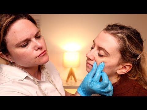 ASMR Detailed Skin Assessment | Close Up Medical