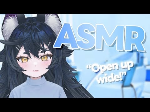 ASMR | 3DIO → Dentist replaces your missing teeth ₊˚⊹ ᰔ [STREAM UPLOAD]