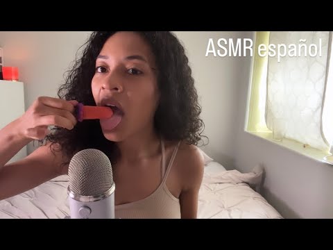 asmr ~ comiendo paleta Lucas Muecas 🇲🇽(mouths sounds)