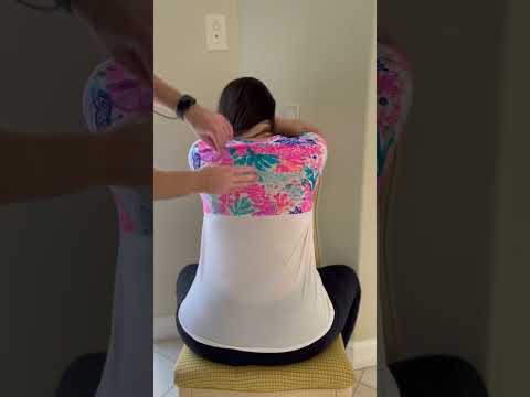 #ASMR Perfect Back Massage for #shorts #massage #asmrsounds