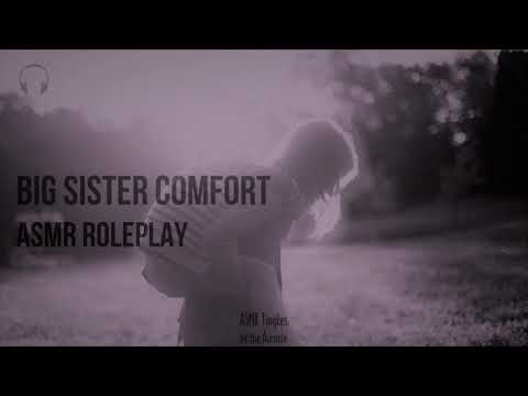 Big Sister [ASMR] ★ Comfort Roleplay ★ [binaural] [hugs] [softly spoken] [mouthsounds]