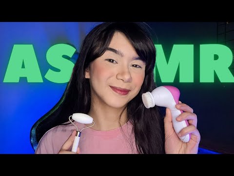 ASMR ARRUMANDO VOCÊ PARA DORMIR!