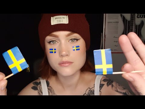 Asmr swedish trigger words🇸🇪(stay for some finnish words)🇫🇮