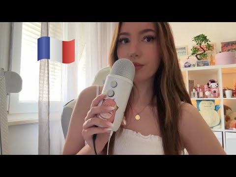 ASMR Teaching You French (summer edition)🌊
