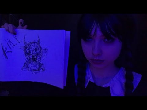 ASMR Уэнсдей Адамс 🕸🕷 Wednesday Addams АСМР