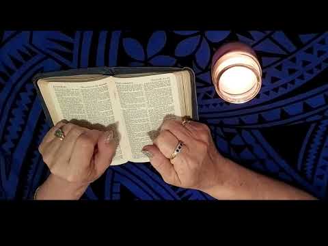 ASMR Bible: Waiting on the birth of Jesus