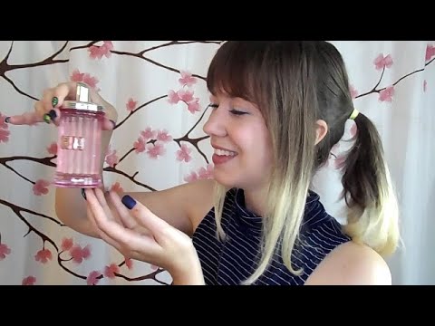 ASMR Perfume Bottle - ALL THE SOUNDS (Tapping, Scratching, Lid Sounds, Spritzing, Liquid Sounds)