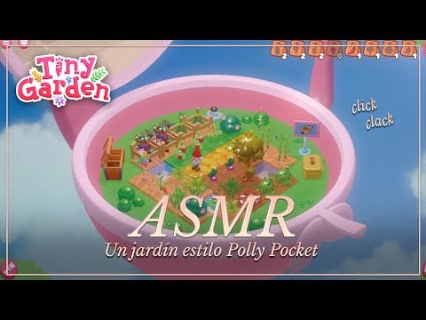 ASMR ✧ ¿Cuidamos de nuestro jardín miniatura? 🌱 Tiny Garden [susurrado, trigger words]