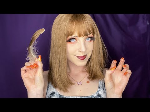 Feather Tickles | asmr tickling you