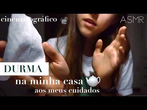 ASMR RELAXE e DURMA na minha casa depois de um bom e longo dia!