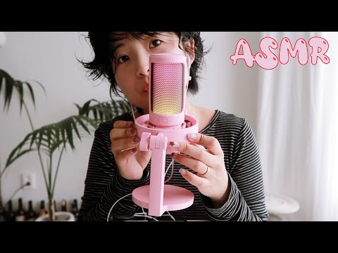 ASMR ✴︎ Fifine 마이크 Microphone Test, 입소리, 알아들을 수 없는 소리, Mouth sounds, Inaudible sounds