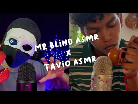 ASMR Fast & Aggressive Mouth Sounds & Triggers with @Mr.BlindMXB