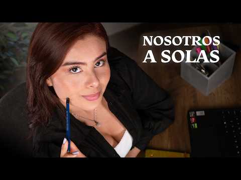 Te quedas A solas con tu compañera de trabajo | ASMR