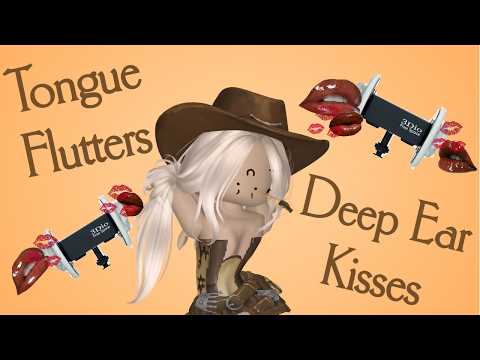 100 SUB SPECIAL 🎉 Dual-Sided 3Dio Ear Kisses & Tongue Flutters 💋 (Deep Ear ASMR)