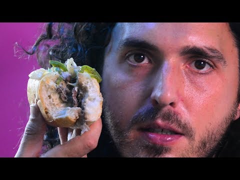 ASMR 2 HOMEMADE Philly Cheese Steak Sandwich 샌드위치 먹방