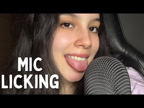 ASMR | MIC LICKING RELAXANTE PARA VOCÊ DORMIR!