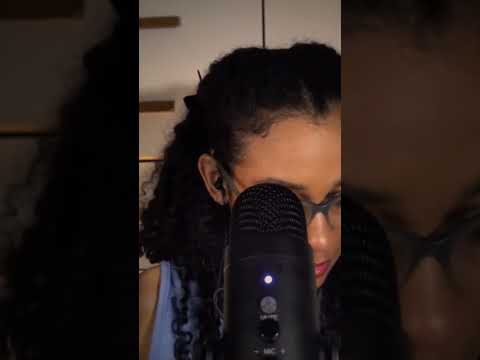 ASMR Clínica do sono 🌙 Ajuste para dormir profundamente (Voz suave + Toques na tela) #asmr #tingles