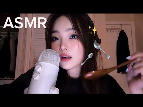ASMR // Thật Nhiều Triggers🥄💦💋- ăn bạn, mouthsounds, kisskiss, đánh son,...| Deadzonnne