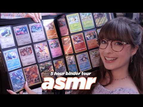 ASMR 📖 Completing My Pokédex Binder! | Organising & Slotting | 1000+ Pokémon Card Collection