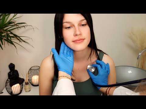 ASMR [Real Person] Medical Exam - POV YOU're The Doctor | Cranial Nerve Exam deutsch german