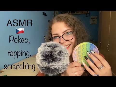 ASMR CZ Pokec | zvuky Pop It bez vymačkávání bublin | Jak dopadly přijímačky na VŠ a co studuji?