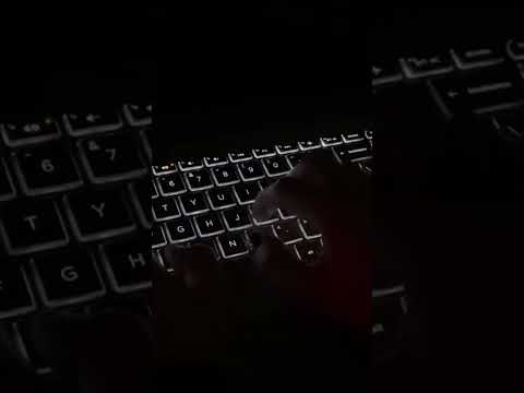something different, some keyboard sounds & typing 🖤⌨️ #asmr #relax #sleep #typingsounds #tingles