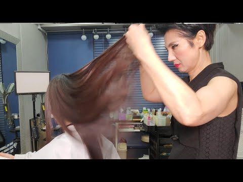 Real Korean Salon Magic Straightening ASMR ✨