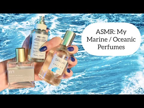 ASMR - My Marine / Oceanic Perfume Collection - Glass Tapping & Soft Spoken