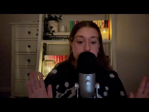 asmr | what i keep in my anxiety kit + tips for coping
