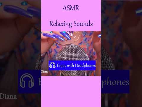 ASMR Mic Scratching, Sponges Triggers, Crunchy Sounds  #asmr #asmrsleep #shorts
