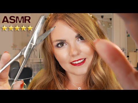 ASMR Deutsch: Bester FRISEUR Salon! ✂ 100% realistische Sounds mit Waschen, Schneiden, Föhnen