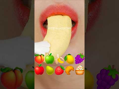 @AngelEATING777 asmr MARSHMALLOW EMOJI FOOD 마시멜로우 먹방 eating sounds