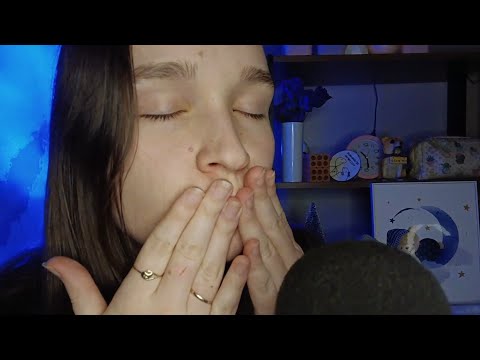 ASMR 100 KISSES asmr sons de boca e contagem para dormir 