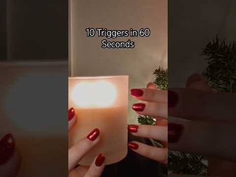 10 Triggers in 60 Seconds ASMR
