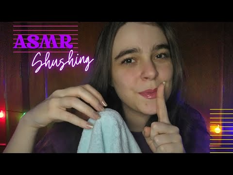 ASMR (suave/gentle) - Shushing, Scratching, "it's ok/tá tudo bem"...