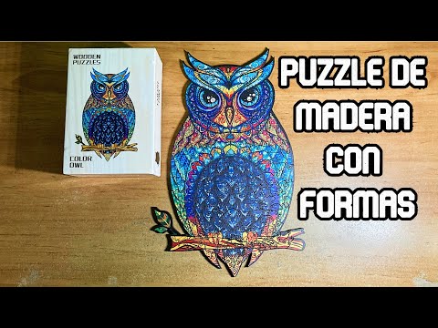 ASMR - HACIENDO UN PUZZLE DE MADERA RELAJANTE