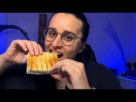ASMR | MUKBANG CROQUE MONSIEUR (DÉGUSTATION) 🥪