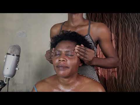 ASMR HEAD AND SHOULDER MASSAGE VERY INTENSE FOR DEEP SLEEP