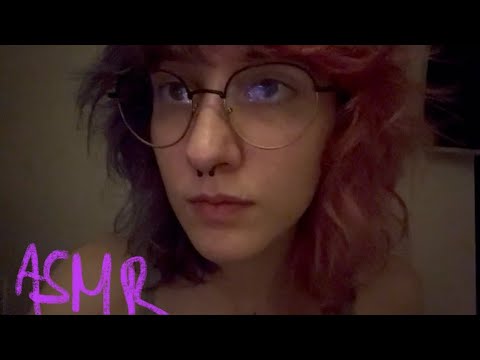 ASMR fixing you ( face touching, personal attention, soft spoken, lofi)