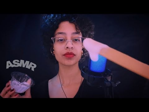 ASMR | SPA FACIAL PARA DORMIR PROFUNDAMENTE ✨️ - com sussurros e sons de boca