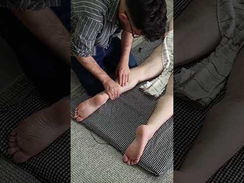 ASMR TURKISH SLEEP AMAZING LEG MASSAGE #shortvideo #massage #triggersforsleep #relax