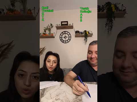 Kelime Tahmin Oyunu Oynuyoruz Sizce Kim kazandı? #challenge #çift