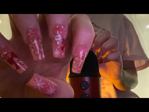 ASMR Reverse NAIL MIC SCRATCHING! Fast and aggressive!