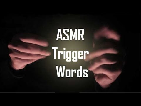 ASMR HAND SOUNDS Using Your Triggers Words