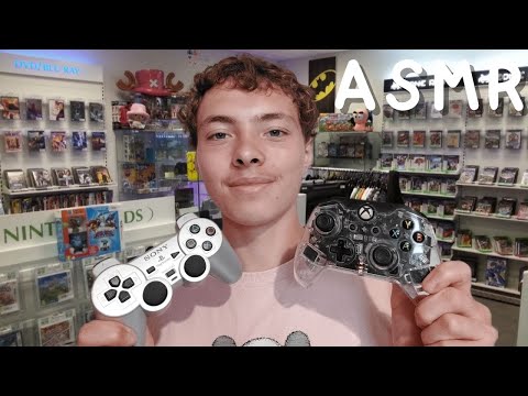 ASMR FR: Roleplay🎮Vendeur de manette🎮(bruit de manette)