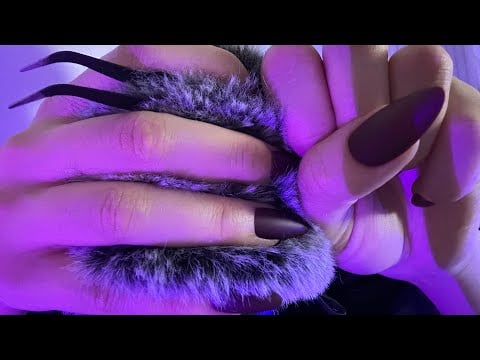 ASMR Fluffy Mic Scratching 💅 | Brain Melting 🧠🤤 + Scalp Massage (No Talking)