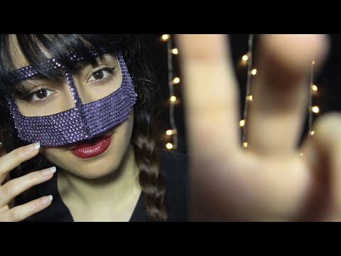 💫 ASMR Slow Whisper Ear to Ear Up Close 💖( Hand Movements\Breathing\Breathy Whisper\Tongue Clicking)