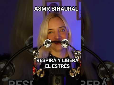 ASMR RESPIRÁ Y LIBERÁ EL ESTRÉS #asmr #limpiezaenergética #meditación #liberarestrés #estrés #dormir