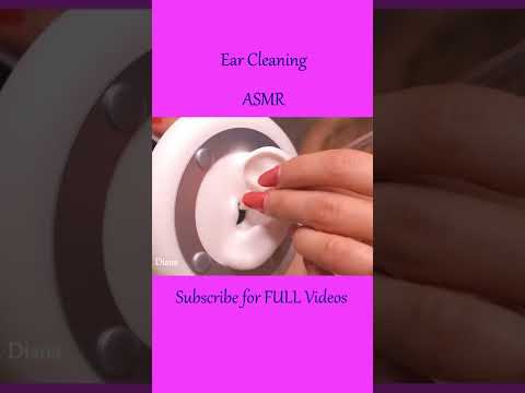 ASMR Ear Cleaning ❤️ Ear to Ear #shorts